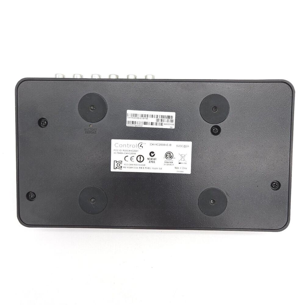 Control4 C4-HC200B-E-B Home Controller Module Processor Black - Picture 4 of 4